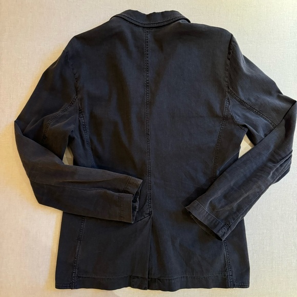 JAMES PERSE Men’s Relaxed Cotton Blazer Charcoal Size 2 Medium - Picture 4 of 5